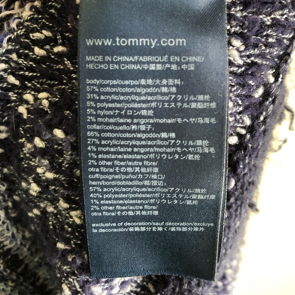 TOMMY HILFIGER | Blue Knit Sweater - Picture 4 of 5